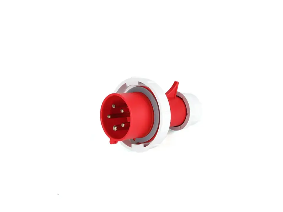 Enchufe industrial macho volante IP67.32A.380V.3P+N+T 1