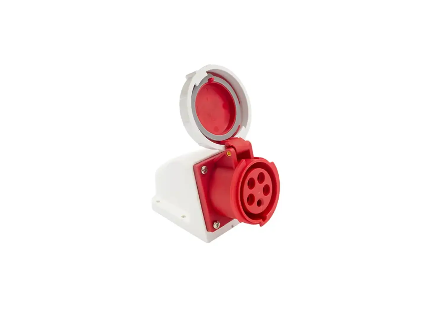 Enchufe industrial hembra sobrepuesta IP67. 16A. 380V. 3P+N+T 1