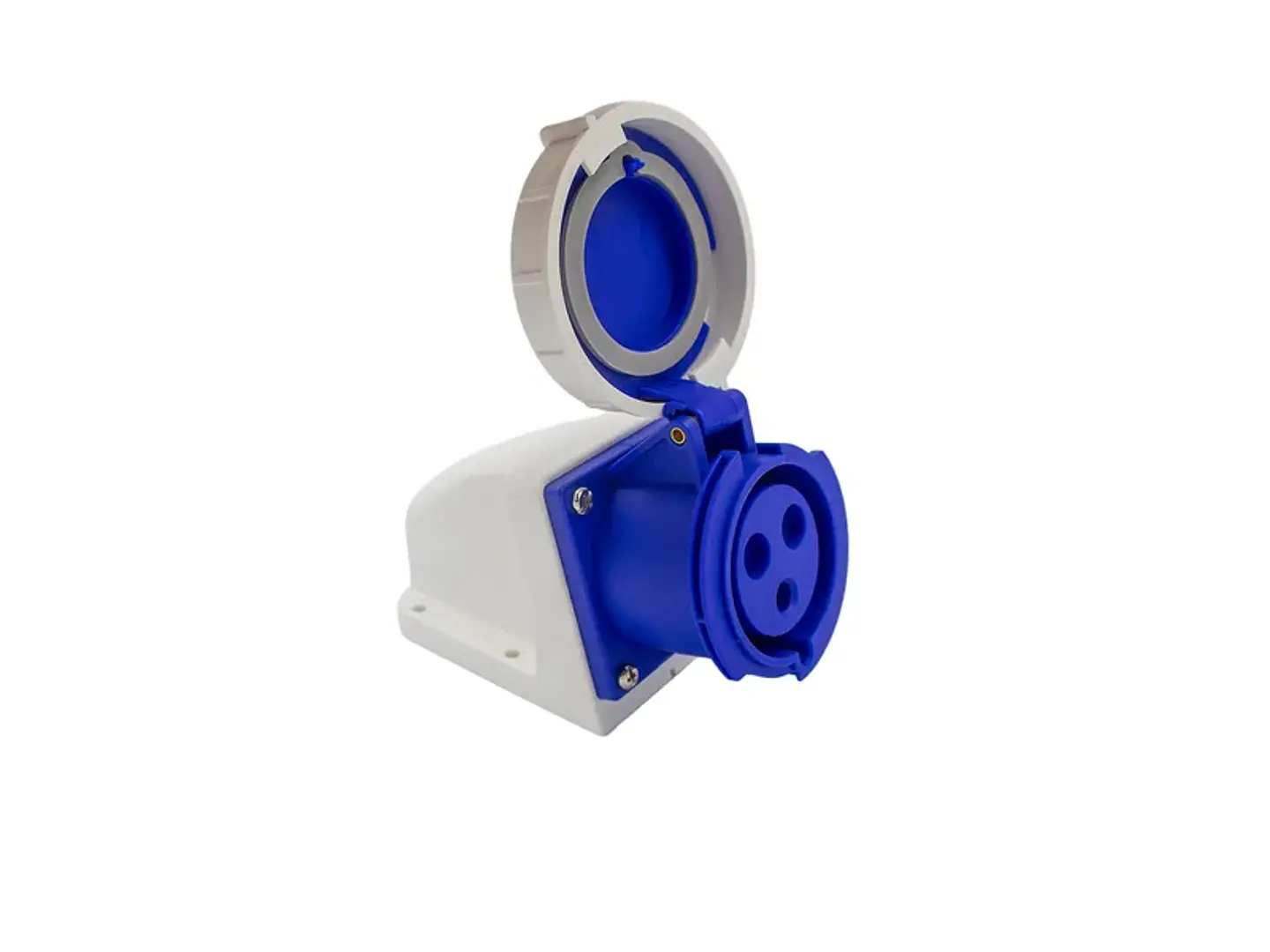 Enchufe industrial hembra sobrepuesta IP67. 32A. 220V. 2P+T 1
