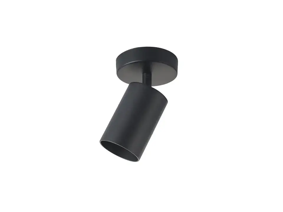 Lámpara techo 1 luz GU-10 (negro) 1