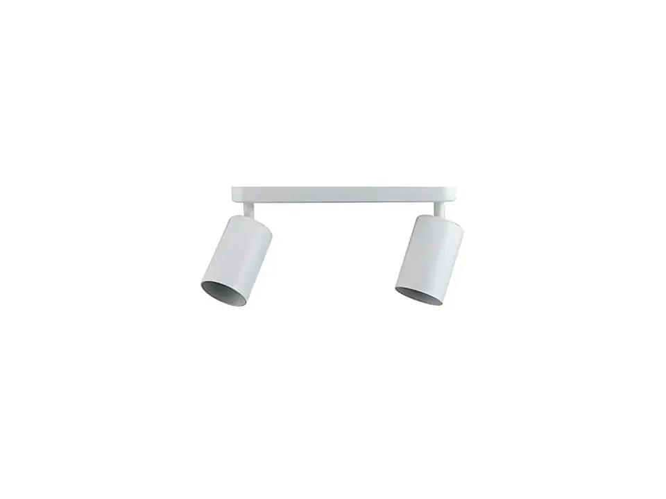 Lámpara techo 2 luces GU-10 (blanco) 1