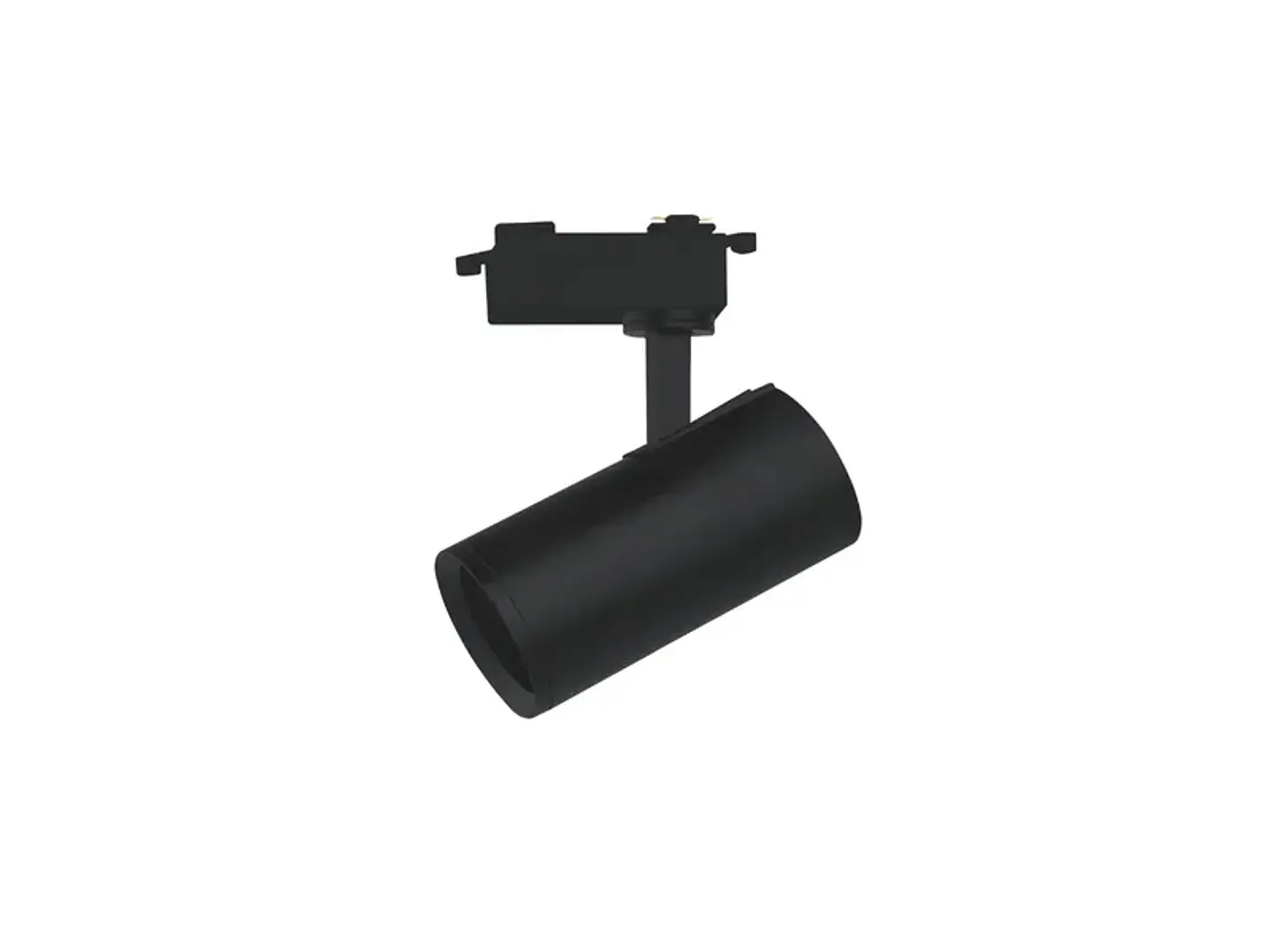 Foco riel base GU10 220V negro 1