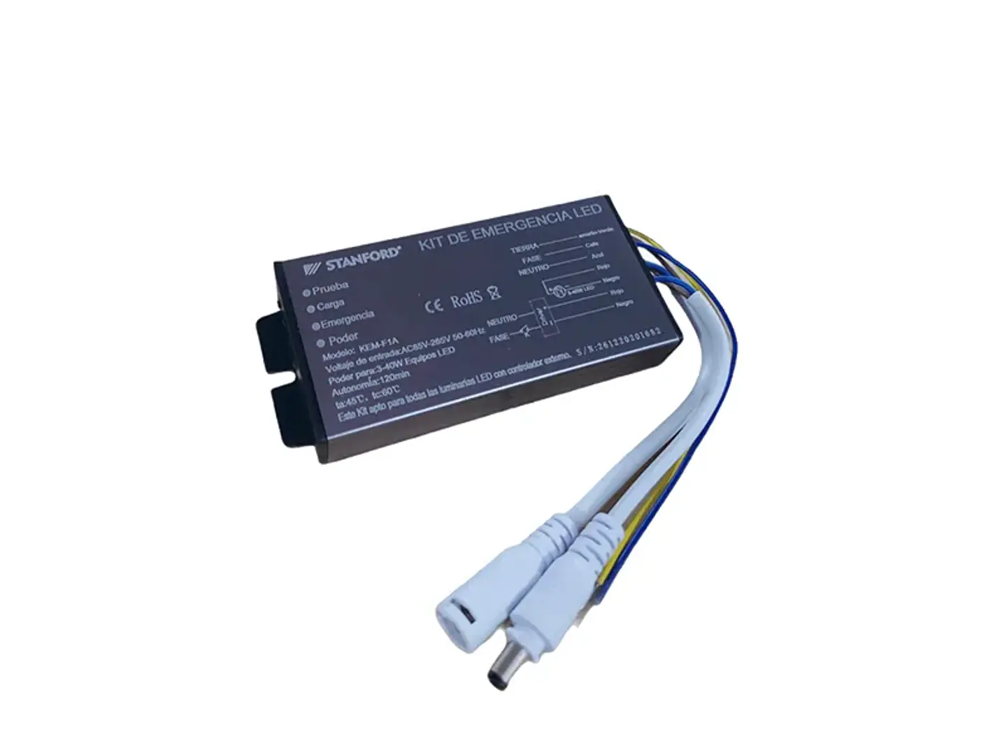 Kit DE emergencia LED IP20 3-40W 1