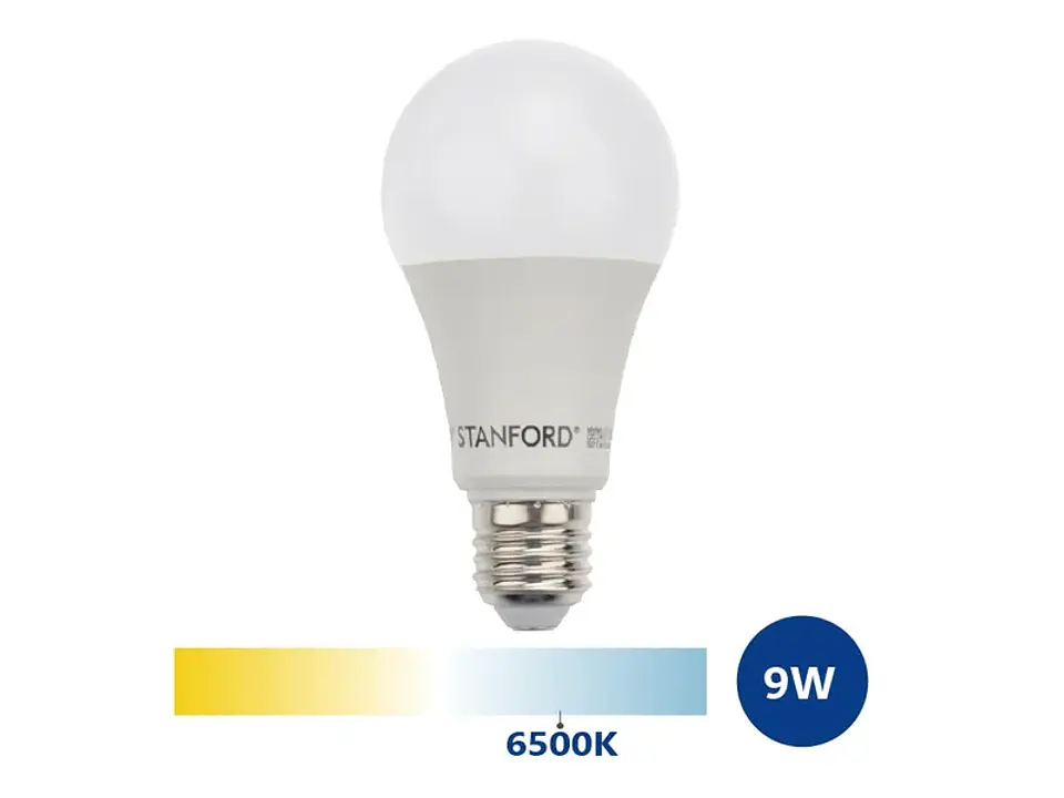 Ampolleta LED A60 clásica 9W/6500K/E27 1