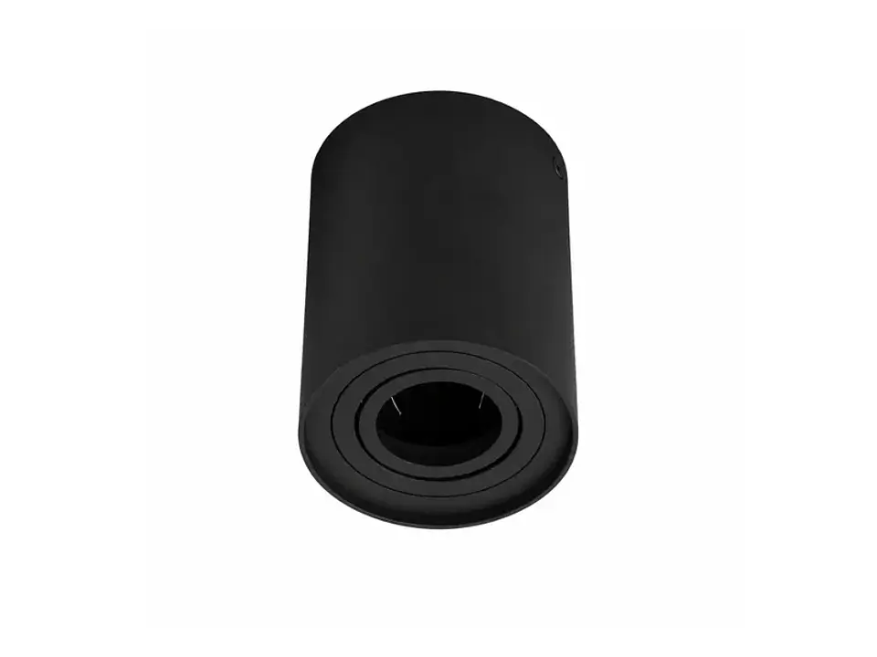 Foco techo sobrepuesto GU10 negro 1