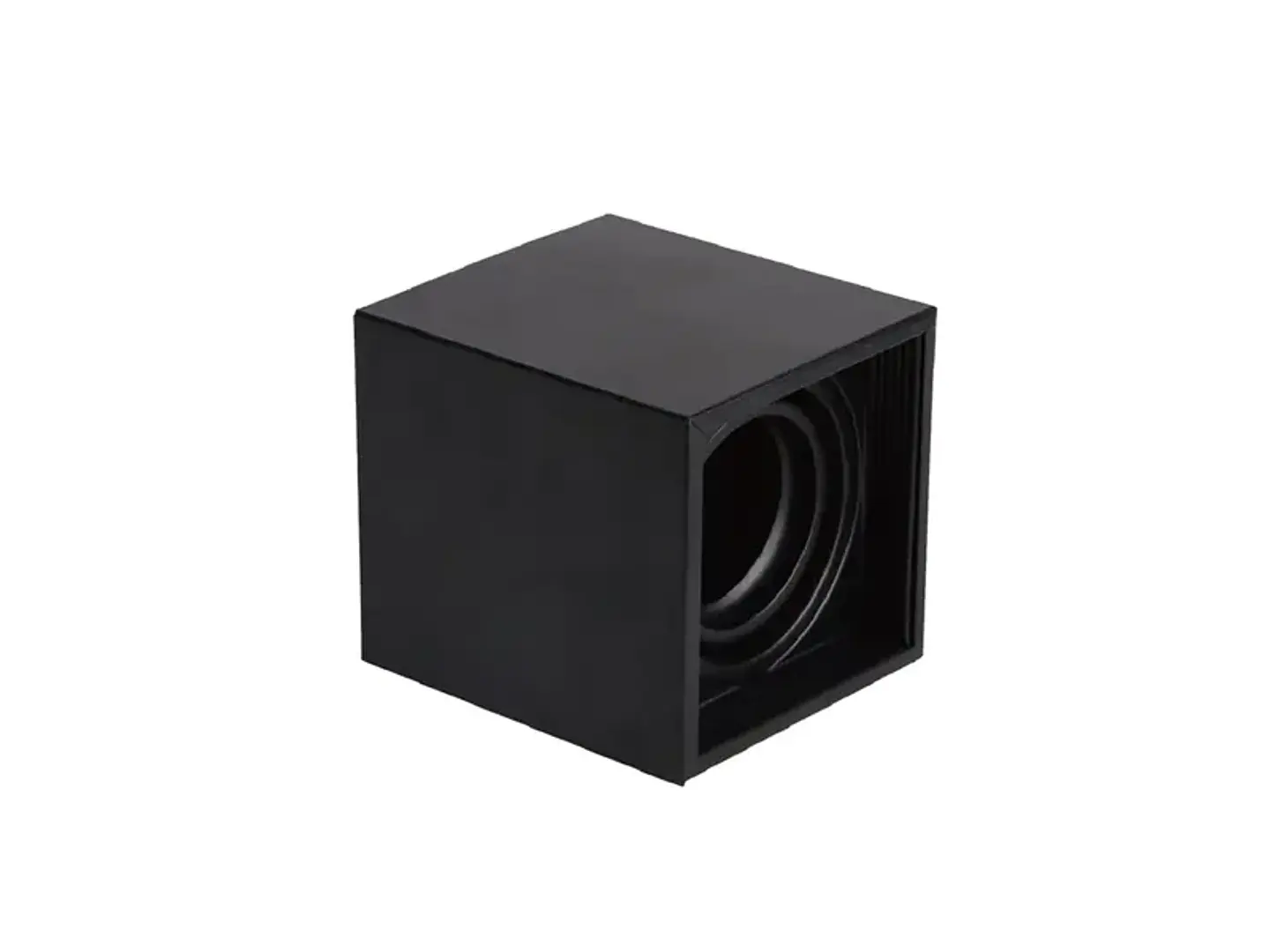 Foco techo sobrepuesto GU10 negro 1