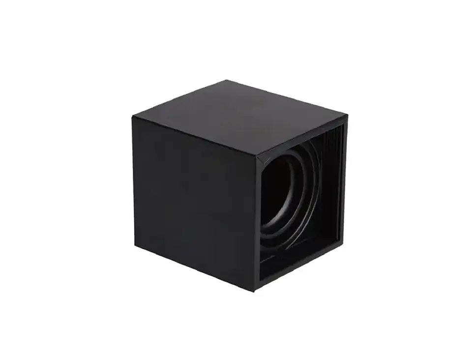 Foco techo sobrepuesto GU10 negro 1
