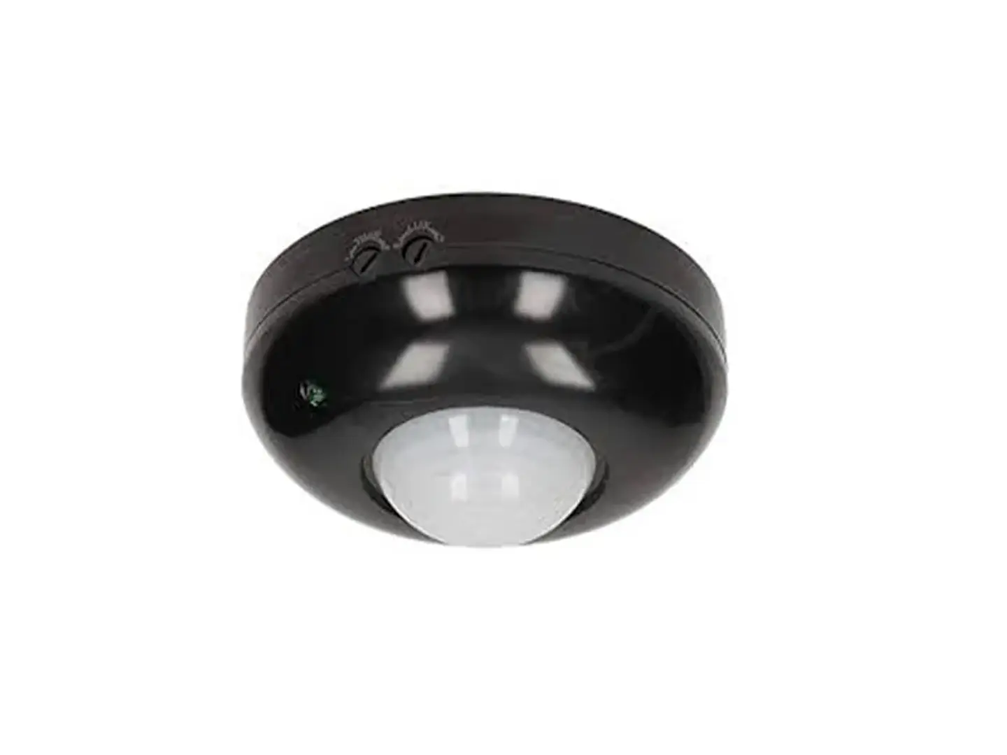 Sensor DE movimiento infrarojo 360° 6M negro 1
