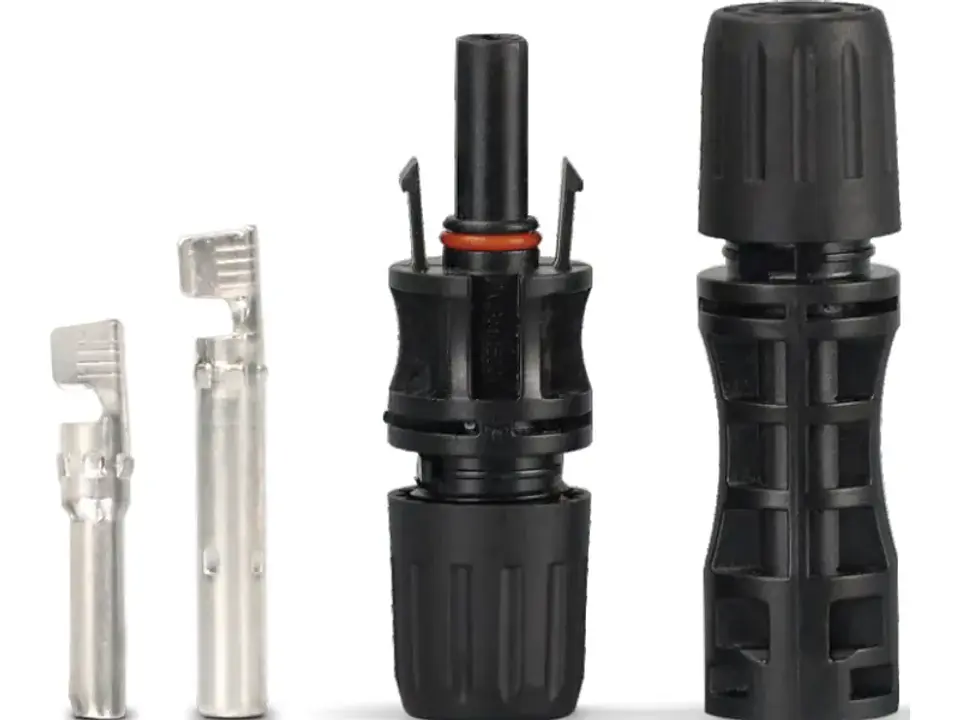 Set conector MC10 simple 1500VDC 60A 1
