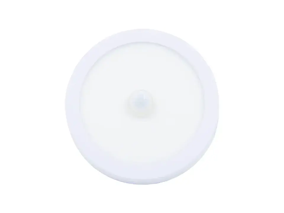 Panel redondo sobrepuesto 12W 6500K c/sensor 1