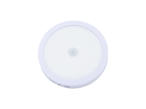 Panel redondo sobrepuesto 18W 6500K c/sensor