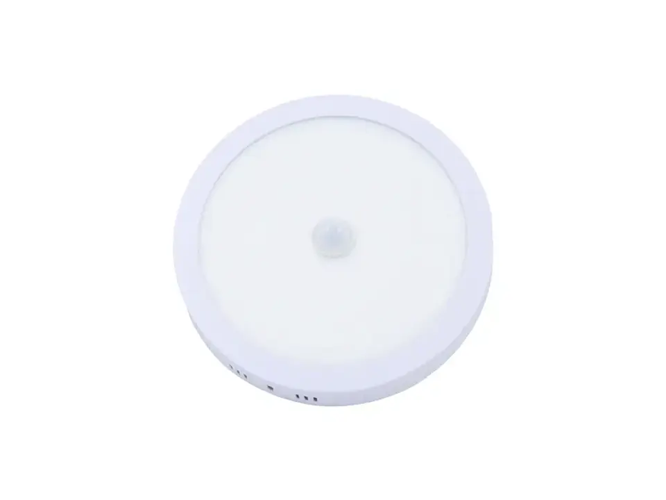 Panel redondo sobrepuesto 18W 6500K c/sensor 1