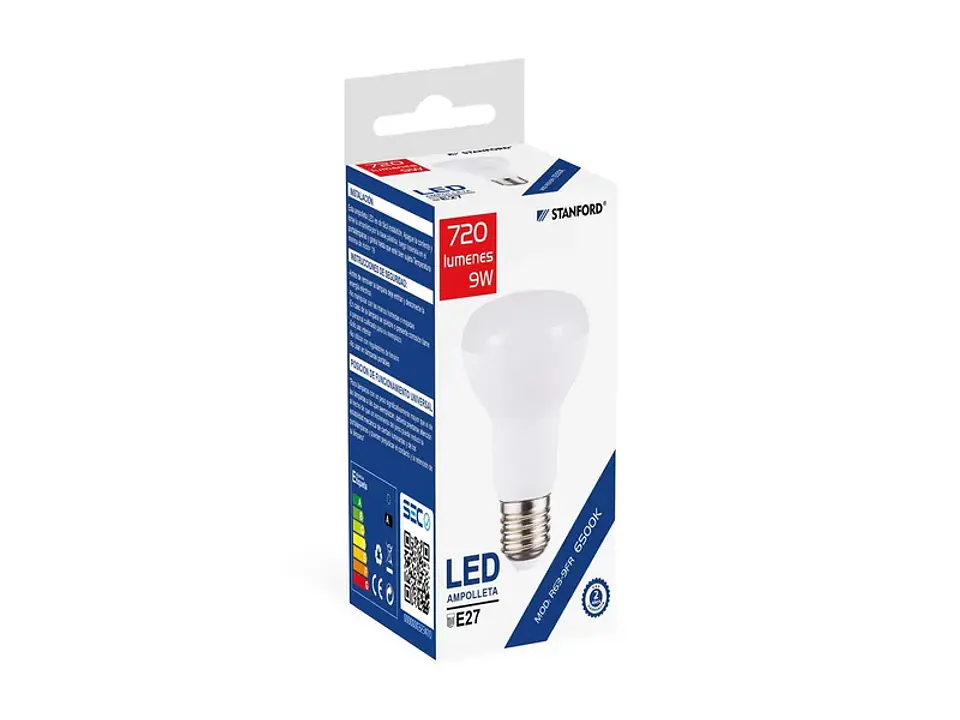 Ampolleta reflectora 9W 6500K 1