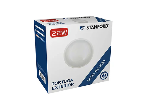 Tortuga redonda 22W IP54 6500K