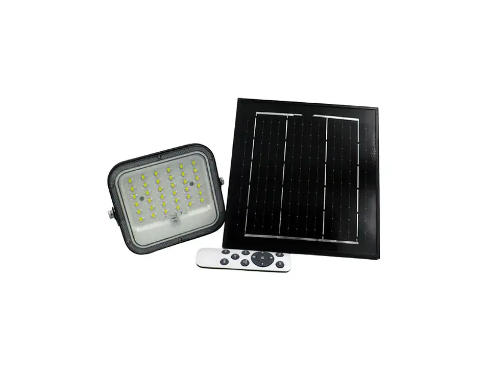 Proyector LED solar 6500K 50W 360LM 1