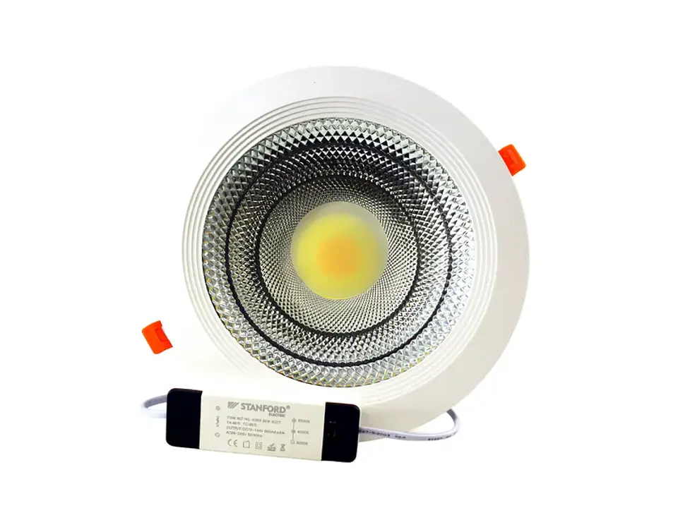Foco LED downlight opal 30W 3CCT 1