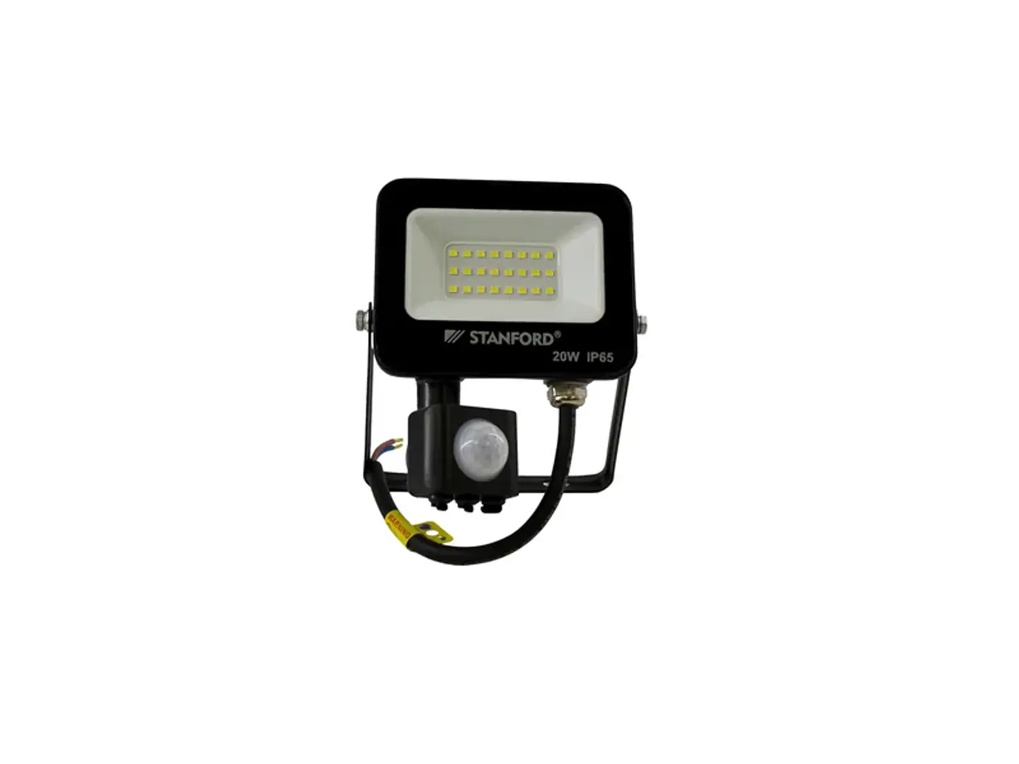 Proyector slim negro c/sensor 20W 6500K 1
