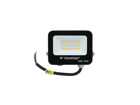 Proyector slim negro IP65 20W 2500K