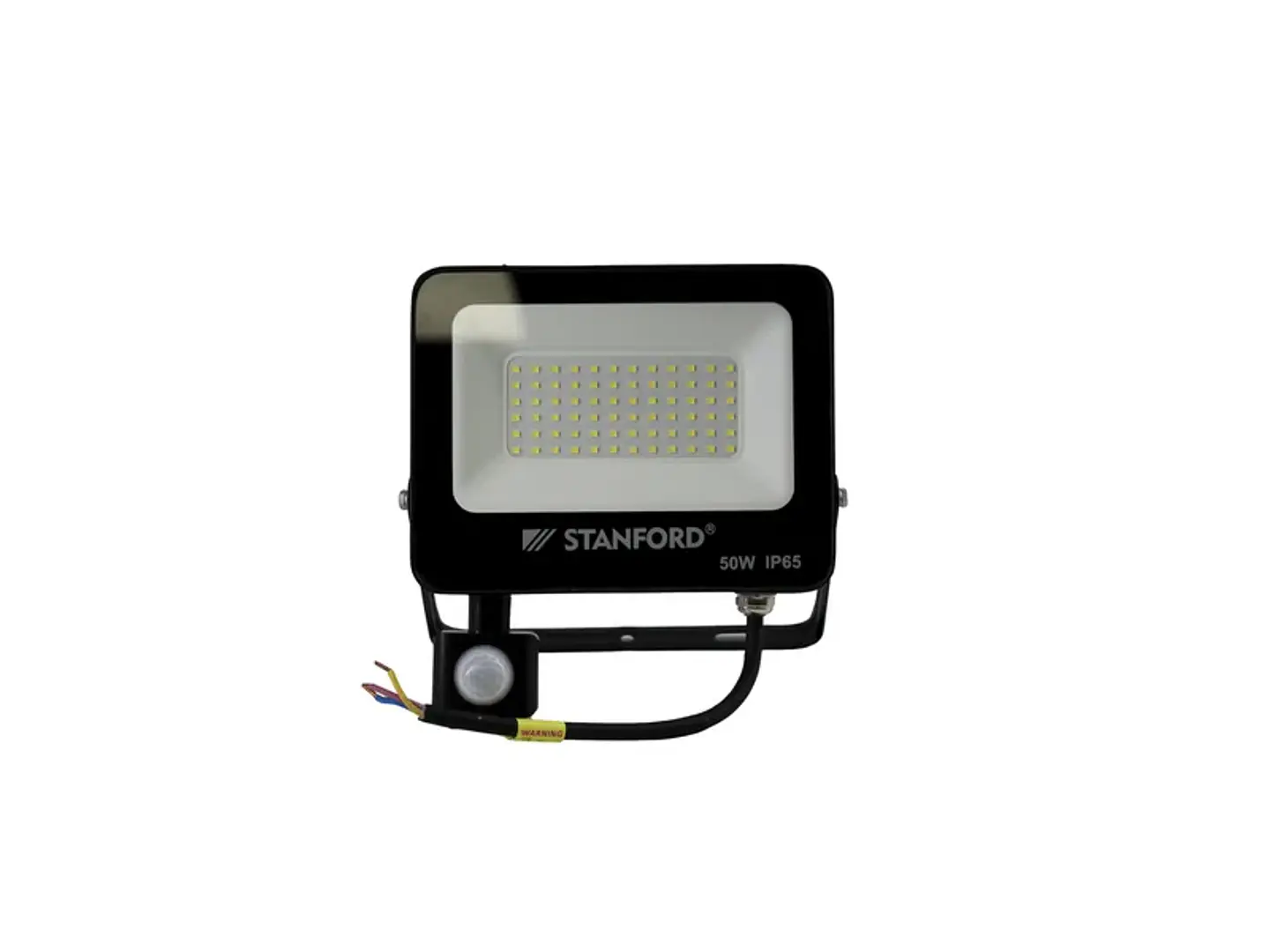Proyector slim negro c/sensor 50W 2700K 1