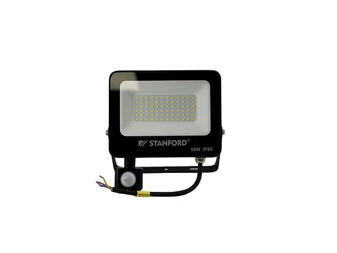 Proyector slim negro c/sensor 50W 6500K