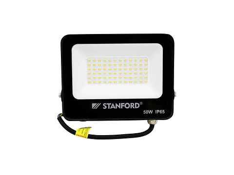 Proyector slim negro IP65 50W 3000K