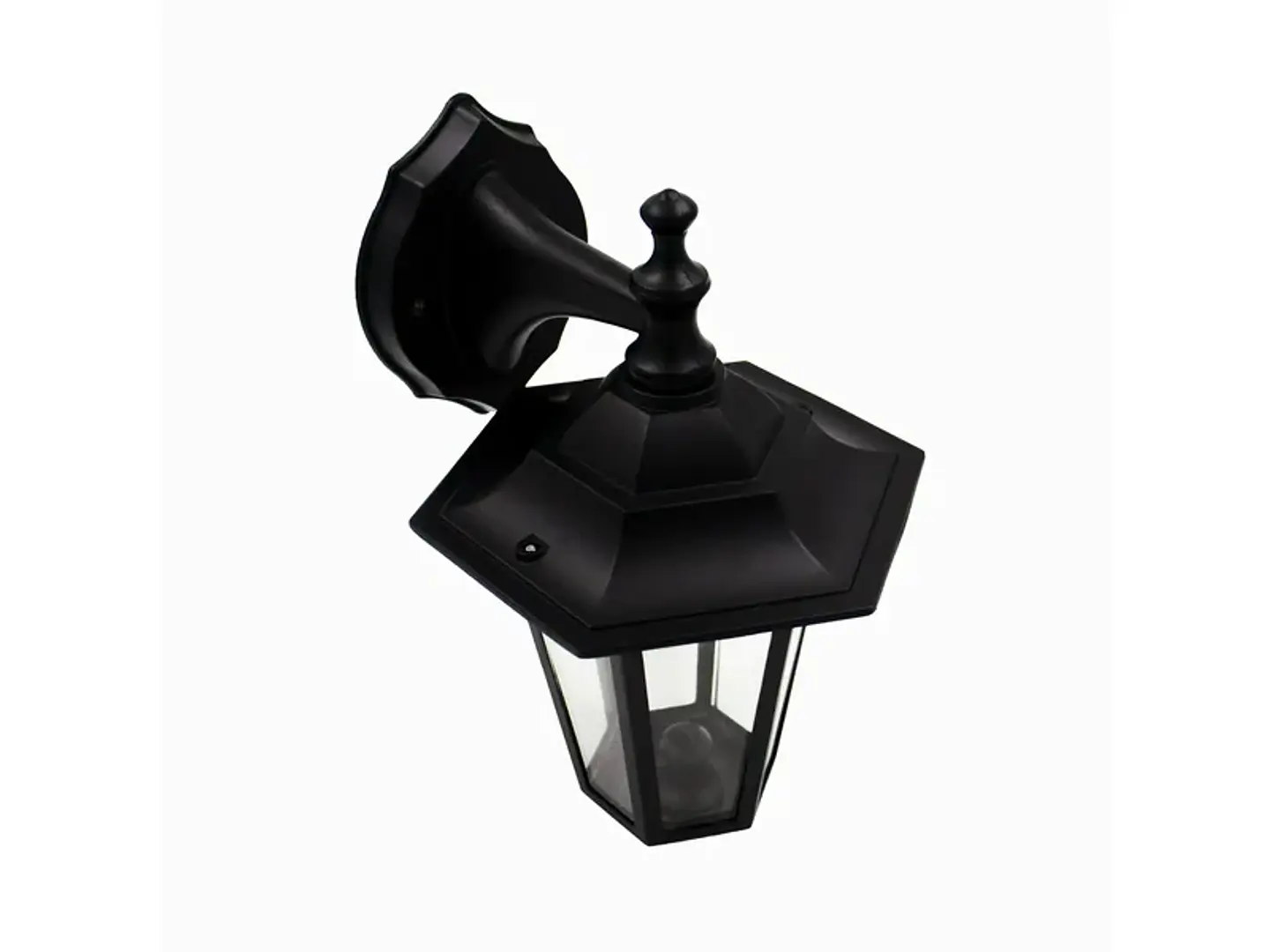 Farol exterior 6 caras E27 60W negro 1