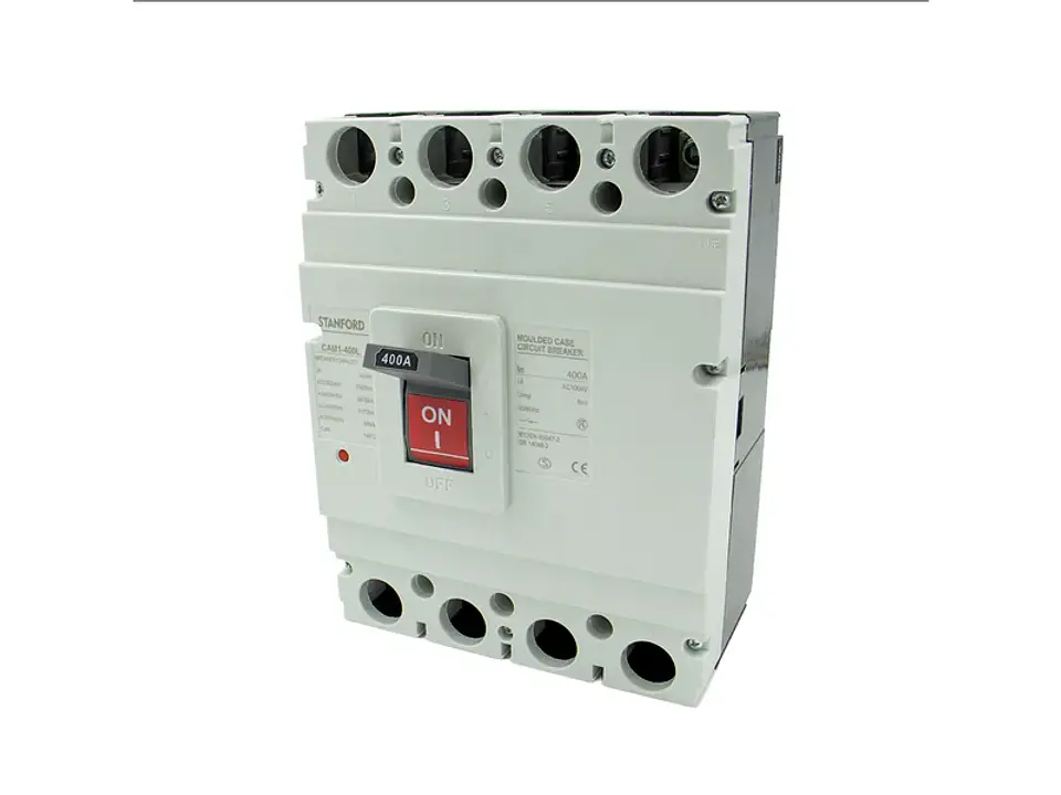 Interruptor DE caja moldeada fija (blanco) 400L 4P 250A 50KA 1
