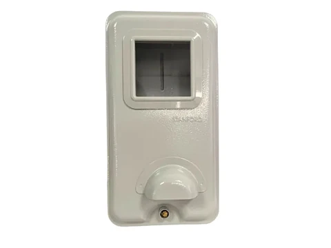 Caja empalme p/medidor electrónico enganche riel DIN