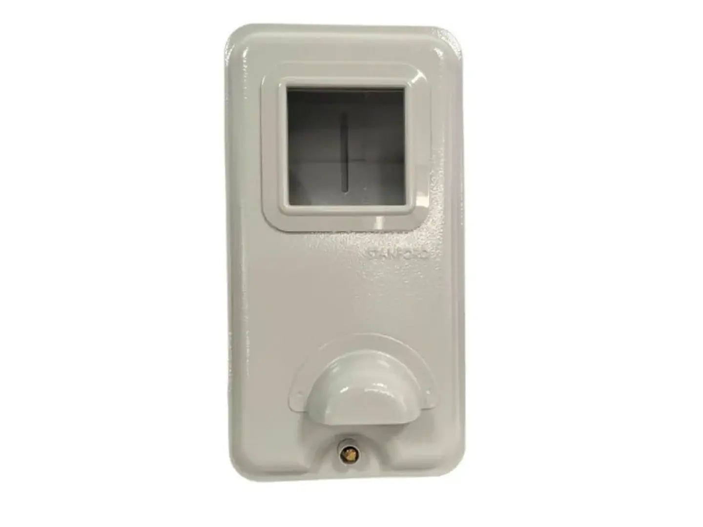 Caja empalme p/medidor electrónico enganche riel DIN 1