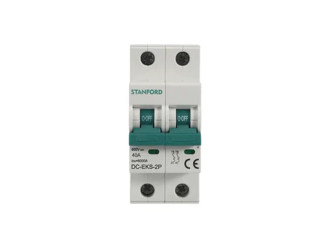 DC mcb 600VDC 6KA 2P 40A