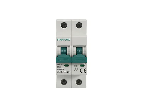 DC mcb 600VDC 6KA 2P 50A