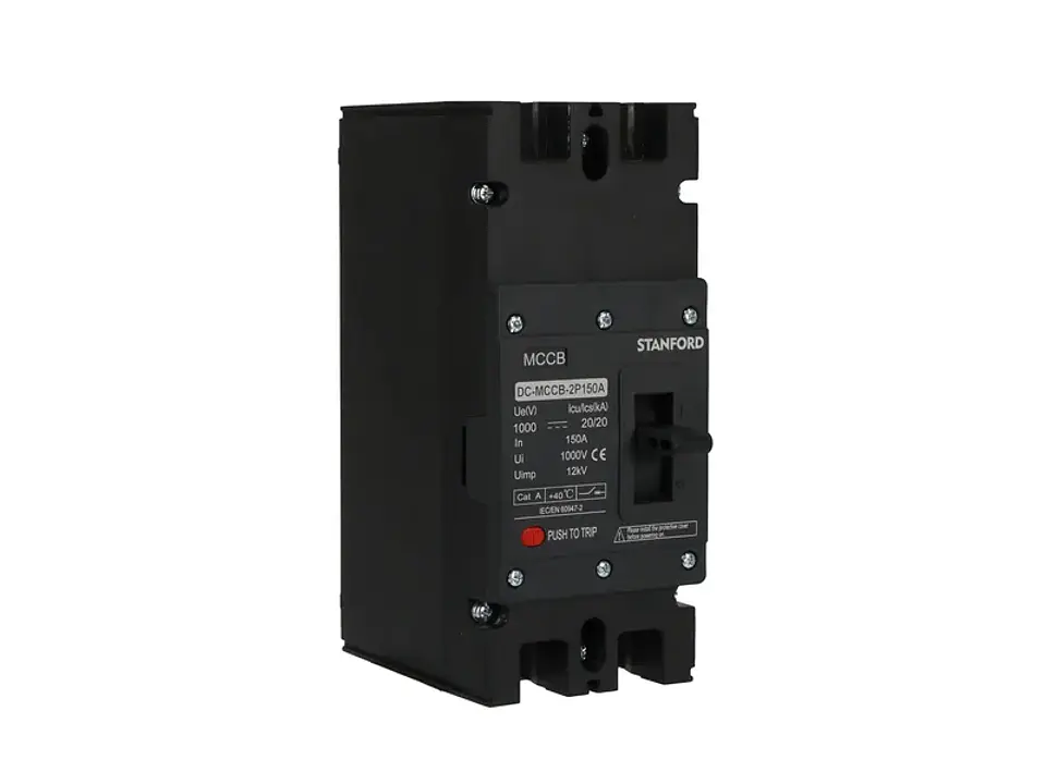DC mccb 1000VDC 15KA 2P 150A 1