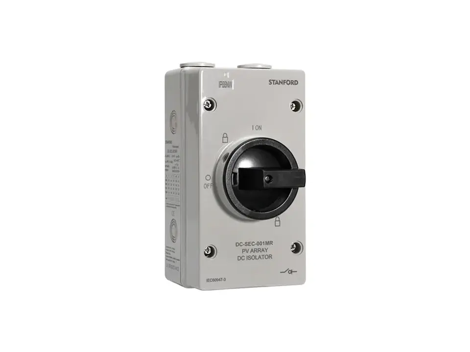 Seccionador 2P 1000V/16A 1 IN 1 out 1