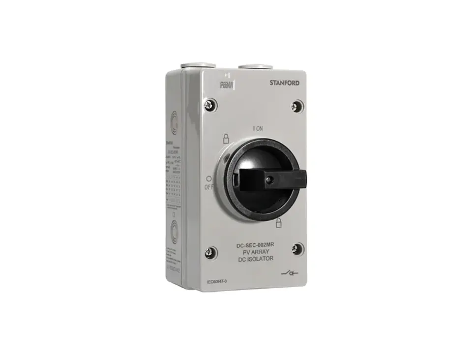 Seccionador 4P 1000V/16A 2 IN 2 out 1