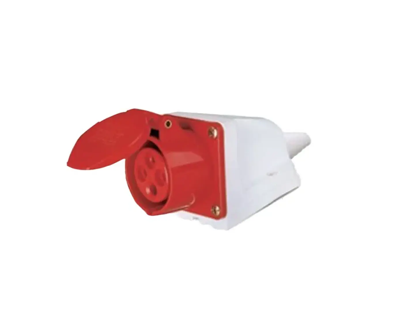 Enchufe industrial hembra sobrepuesta IP44, 32A, 380V, 3P+T 1