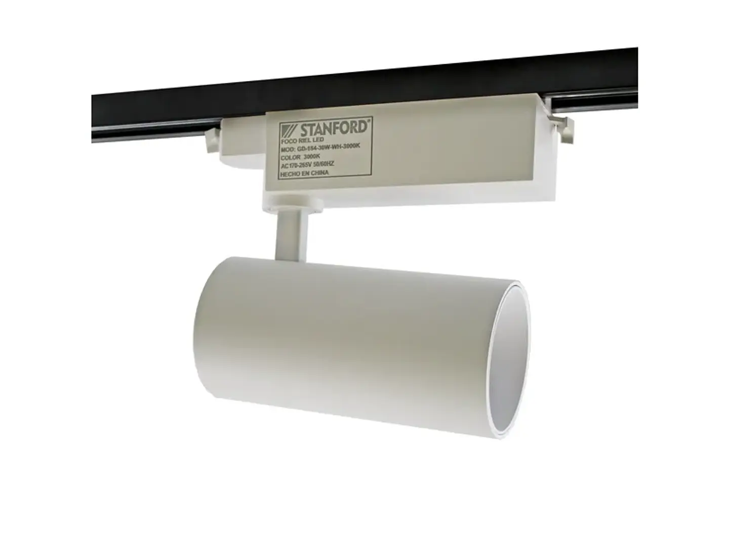 Foco riel monofásico pro 30W blanco 3000K 1