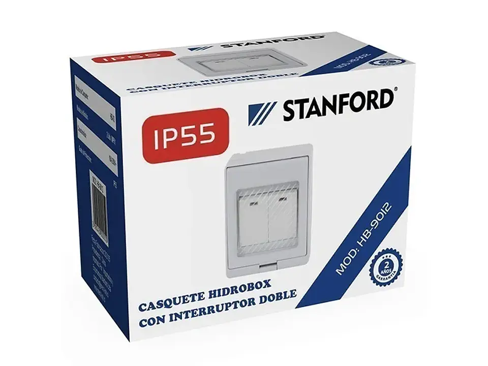 Hydrobox con interruptor doble 9/15 1