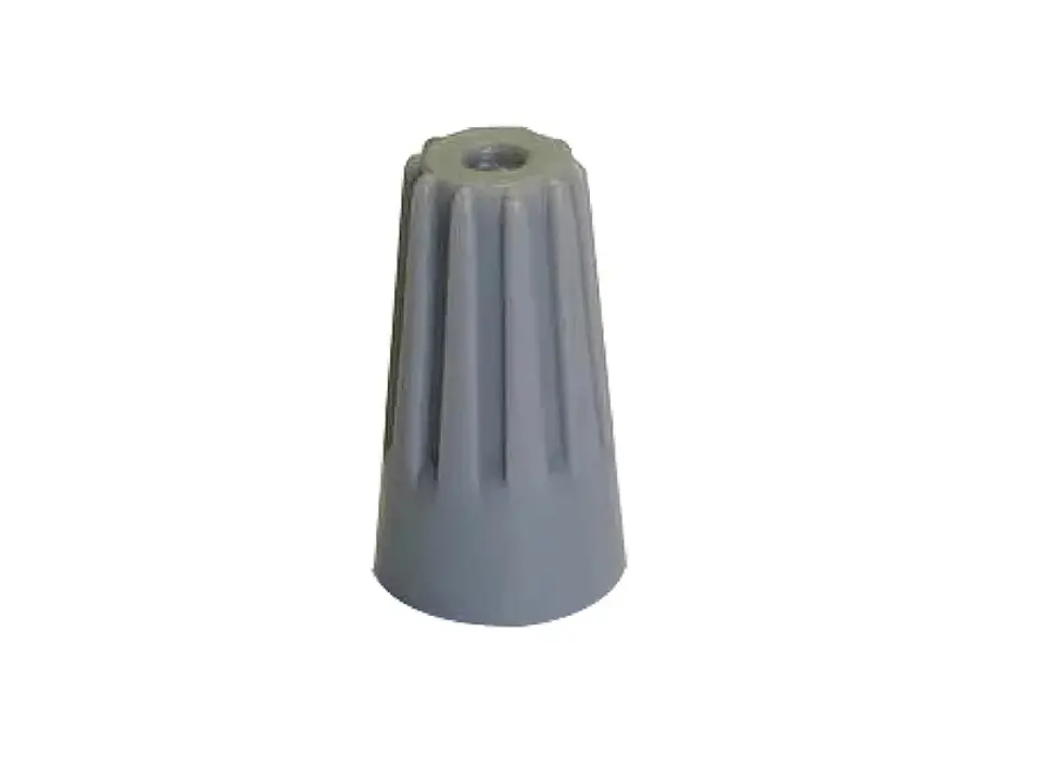 Conector cónico 14AWG gris 1