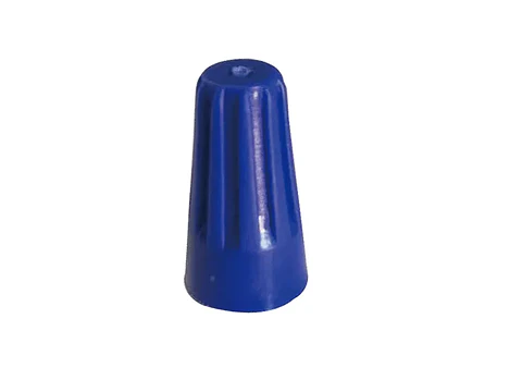 Conector cónico 12AWG azul