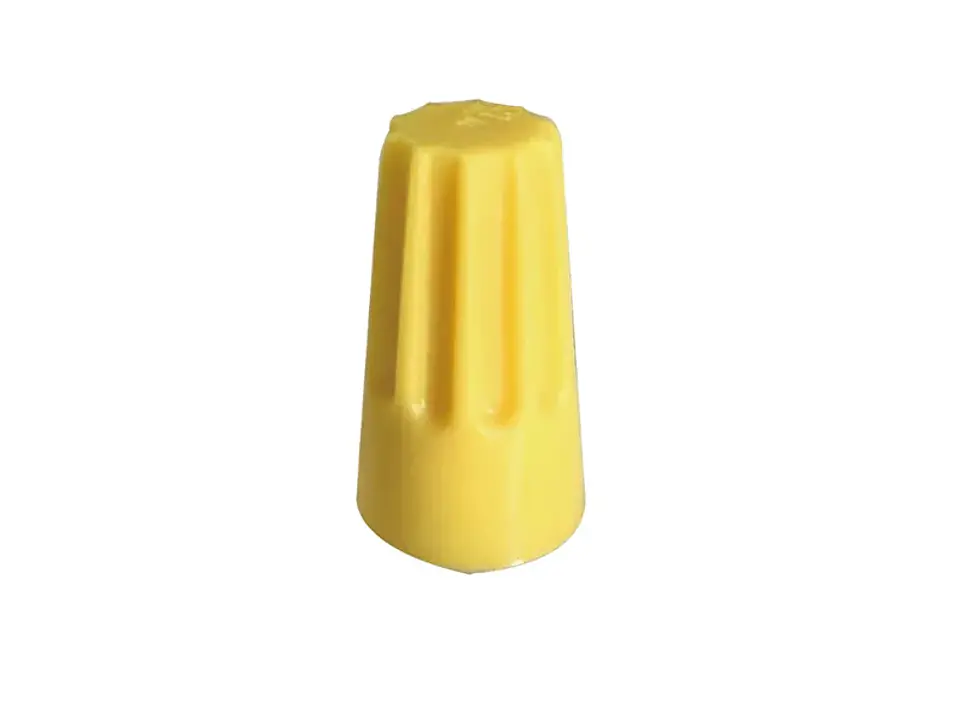 Conector cónico E33 amarillo (bolsa DE 100UN) 1