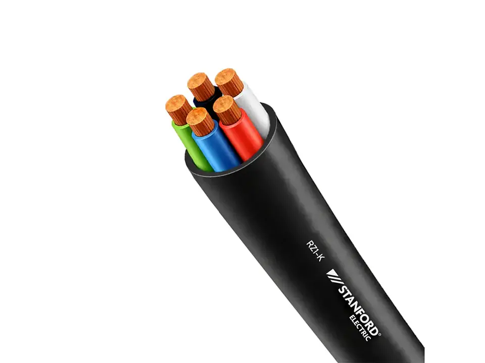 Cordon libre DE halógeno eva 5X4.0MM2 500M/CARRETE 1