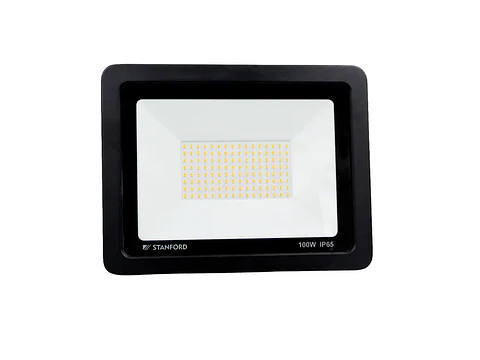Proyector slim negro IP65 100W 2700K