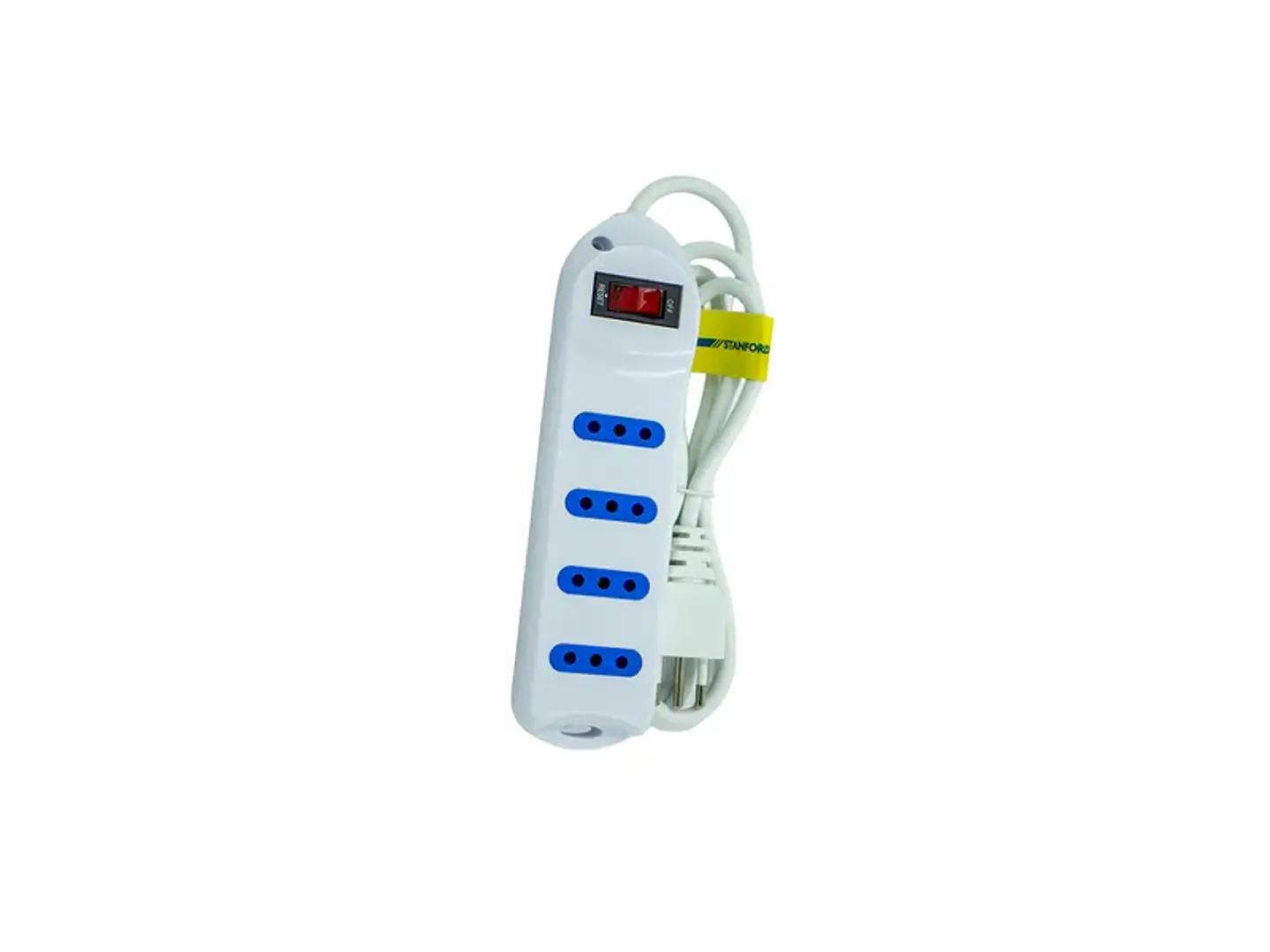 Alargador DE 4 tomas c/interruptor 3M rio/stanford 1