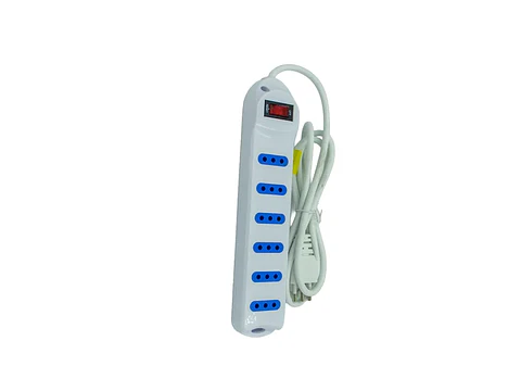Alargador DE 6 tomas c/interruptor 3M rio/stanford