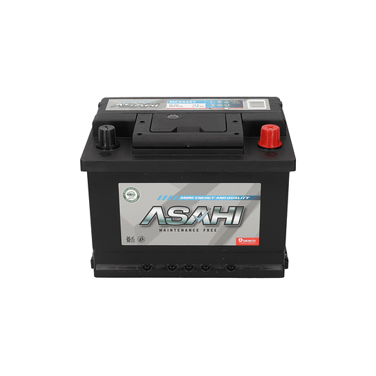 Bateria 55 ah 420 cca Asahi Pos Derecho Bornes Estandar