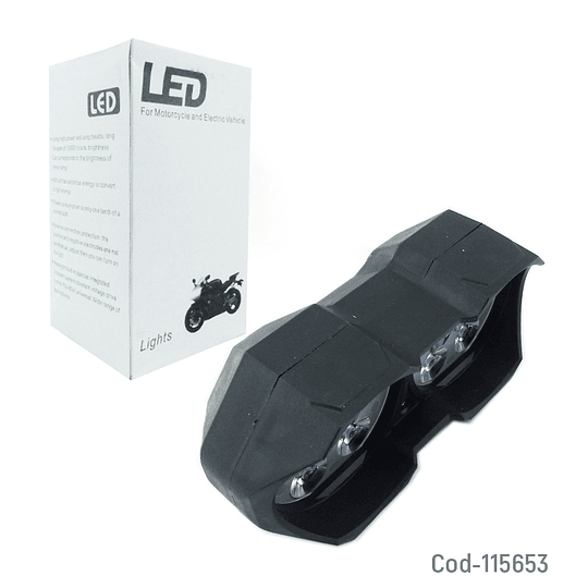 Neblinero Led Moto (1 ud) 12V Cod 115653