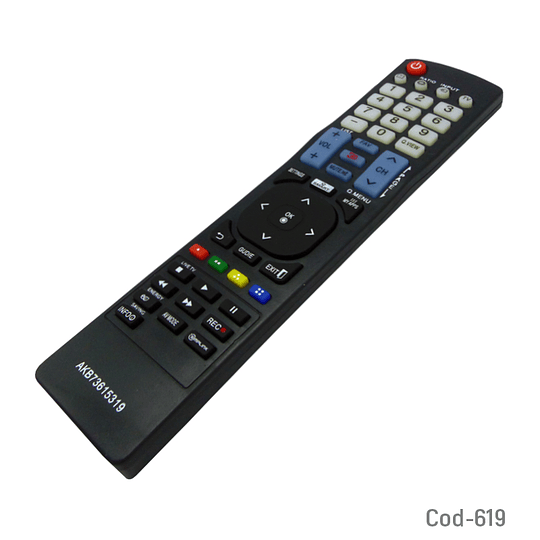 Control Remoto TV Universal EN BOLSA Cod 619