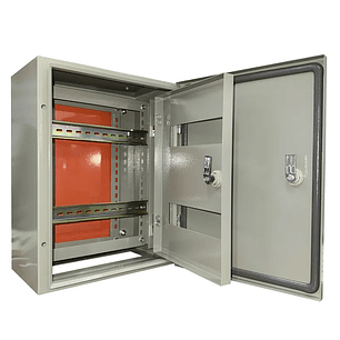 GABINETE METALICO 1 PUERTA C/CHASIS  IP 65 400X300X200