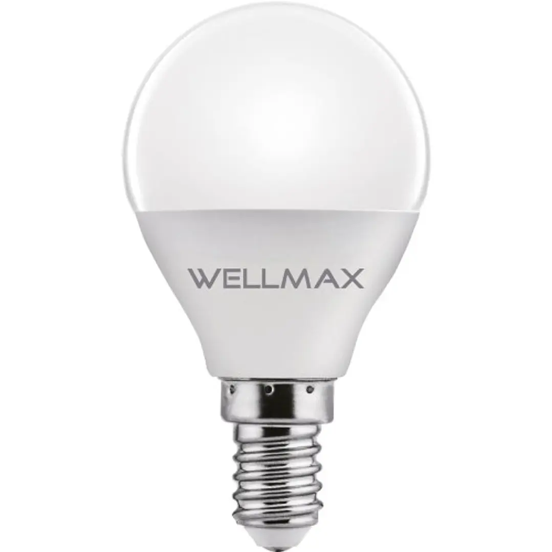 Ampolleta LED 6W P45 E14 Luz Fría Wellmax 1