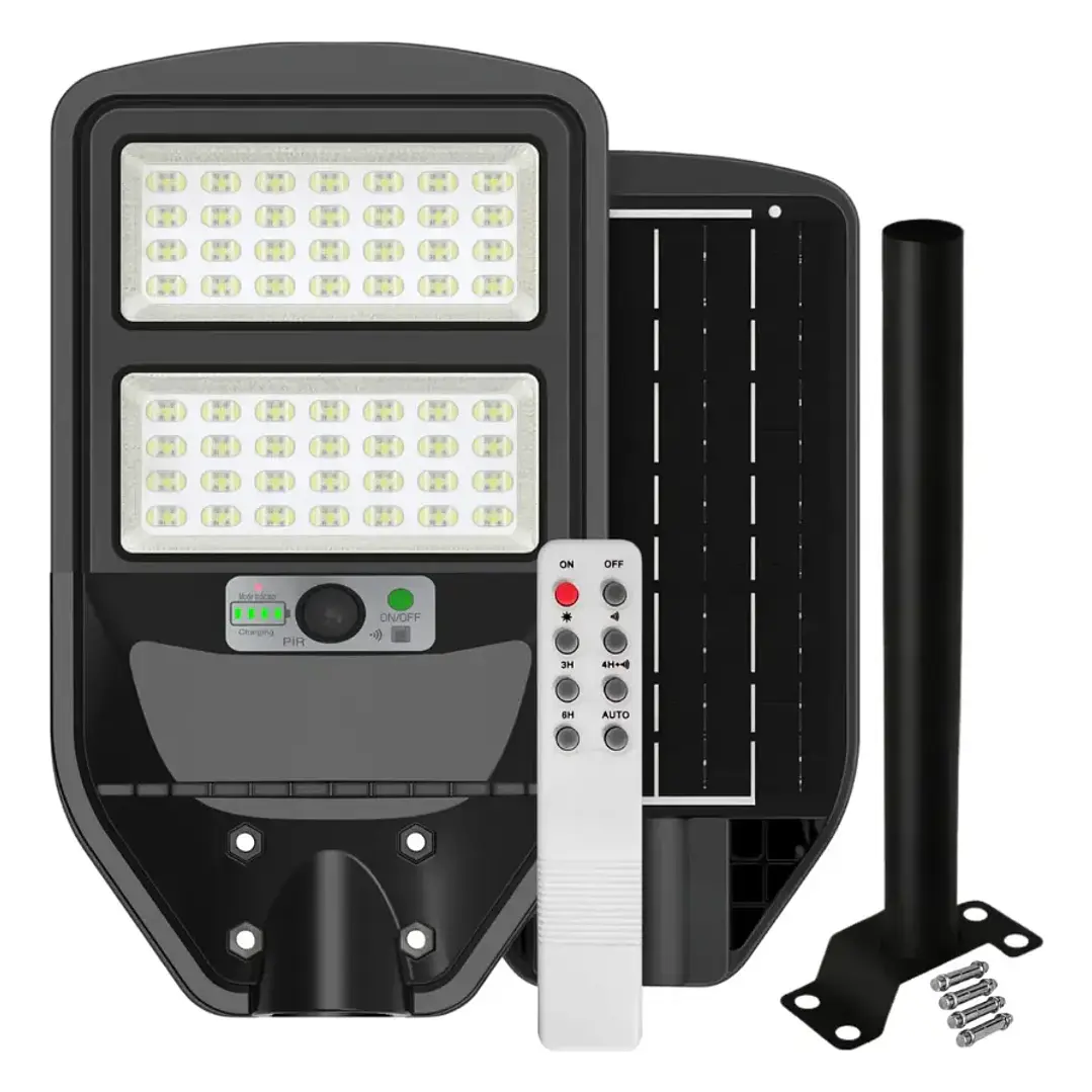 KIT LUMINARIA PEATONAL S02 NEW 100W + SOPORTE 1